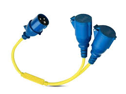 [SHP307700240] Victron Splitter Cord 16A/250V-CEE plug/2xCEE Coupling