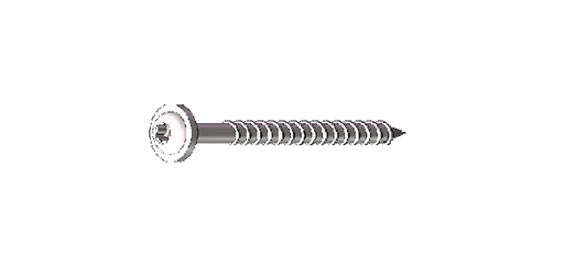 [10ab785] Vis tirefond mixte 8X100 A2 TÊTE FRAISÉE TELLER TX40 (100 PCS)