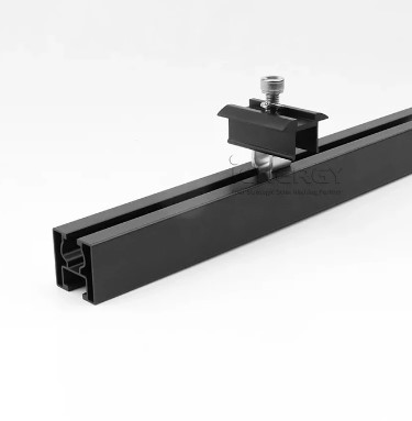 [RaiNo6] Rail noir 6 mètres de long 